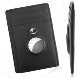 RFID-Blocking AirTag Leather Wallet