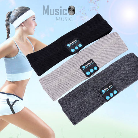 Bluetooth Sports Headband with Built-In Speakers