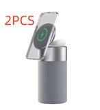 3-in-1 Wireless Charger with Bluetooth Speaker & Night Light