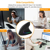 Ergonomic Wireless Vertical Mouse