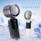 Portable Neck Fan with Ice Pack Cooling