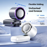 Portable Neck Fan with Ice Pack Cooling