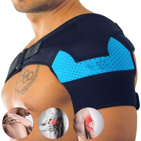 Adjustable Ice Pack Shoulder Brace
