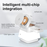 4-in-1 Rotating Wireless Charging Station