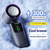 Portable Neck Fan with Ice Pack Cooling