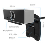 Full HD 1080P Webcam with Autofocus & Wide-Angle Lens