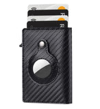 RFID-Blocking AirTag Leather Wallet