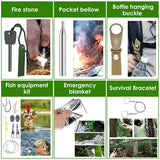 47-Piece Emergency Survival Kit