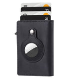 RFID-Blocking AirTag Leather Wallet